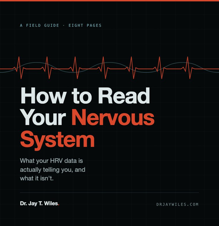 Cover of the guide How to Read Your Nervous System by Dr. Jay T. Wiles